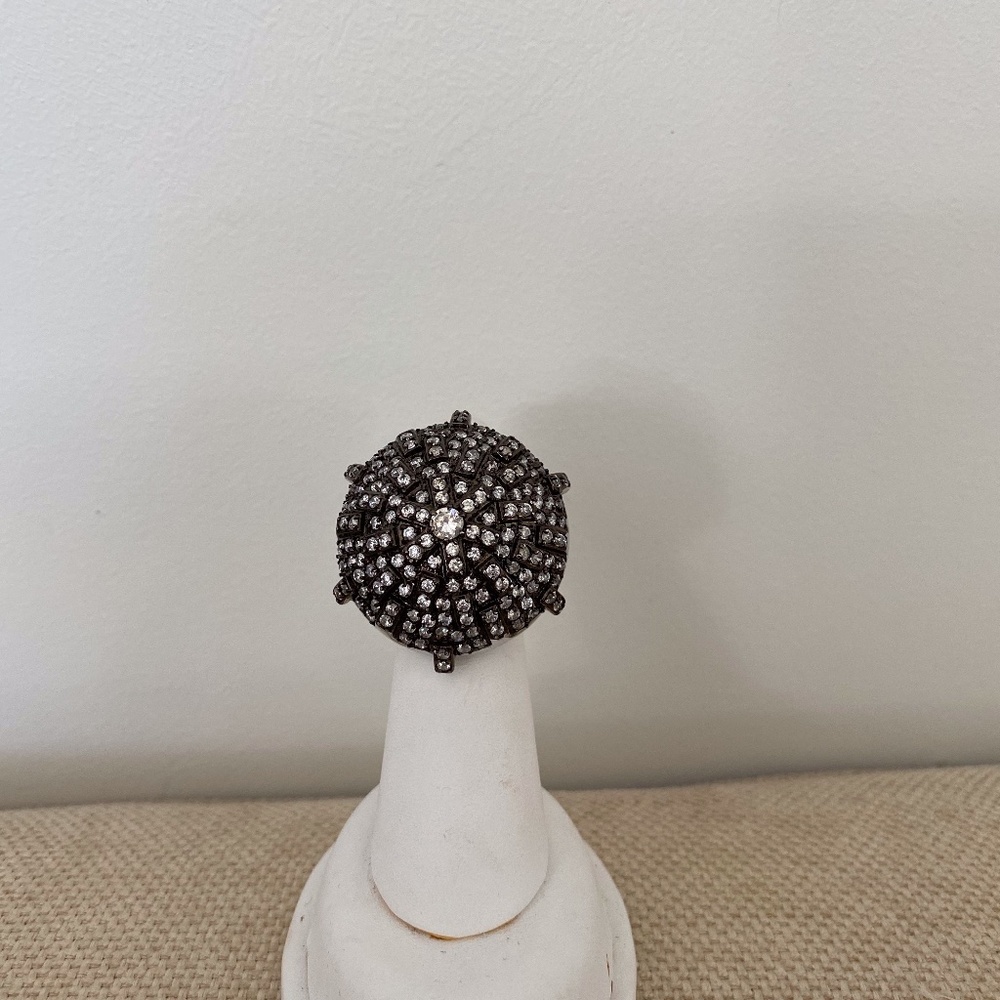 Gorgeous Silver Mushroom Ring